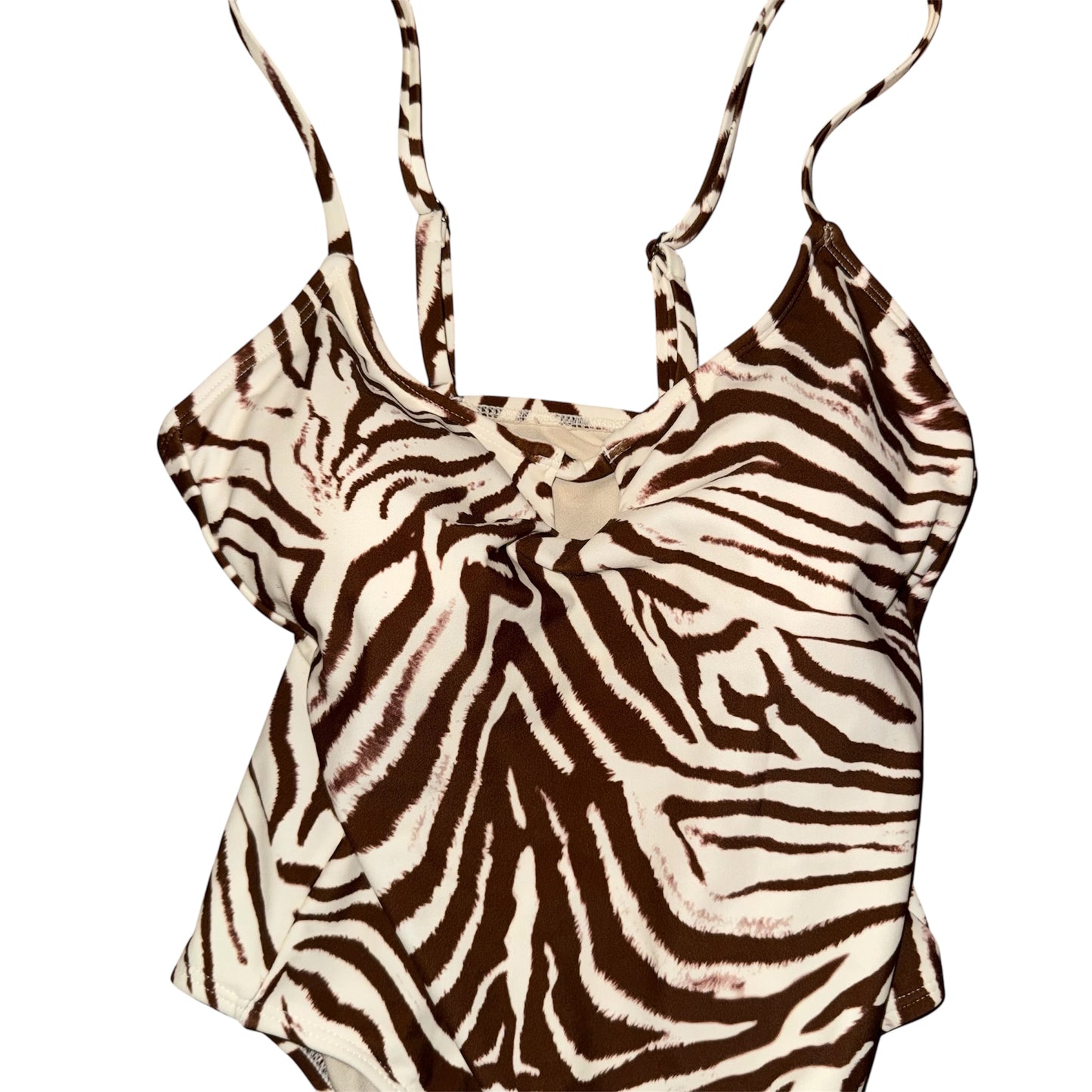 Keyhole one piece swimsuit