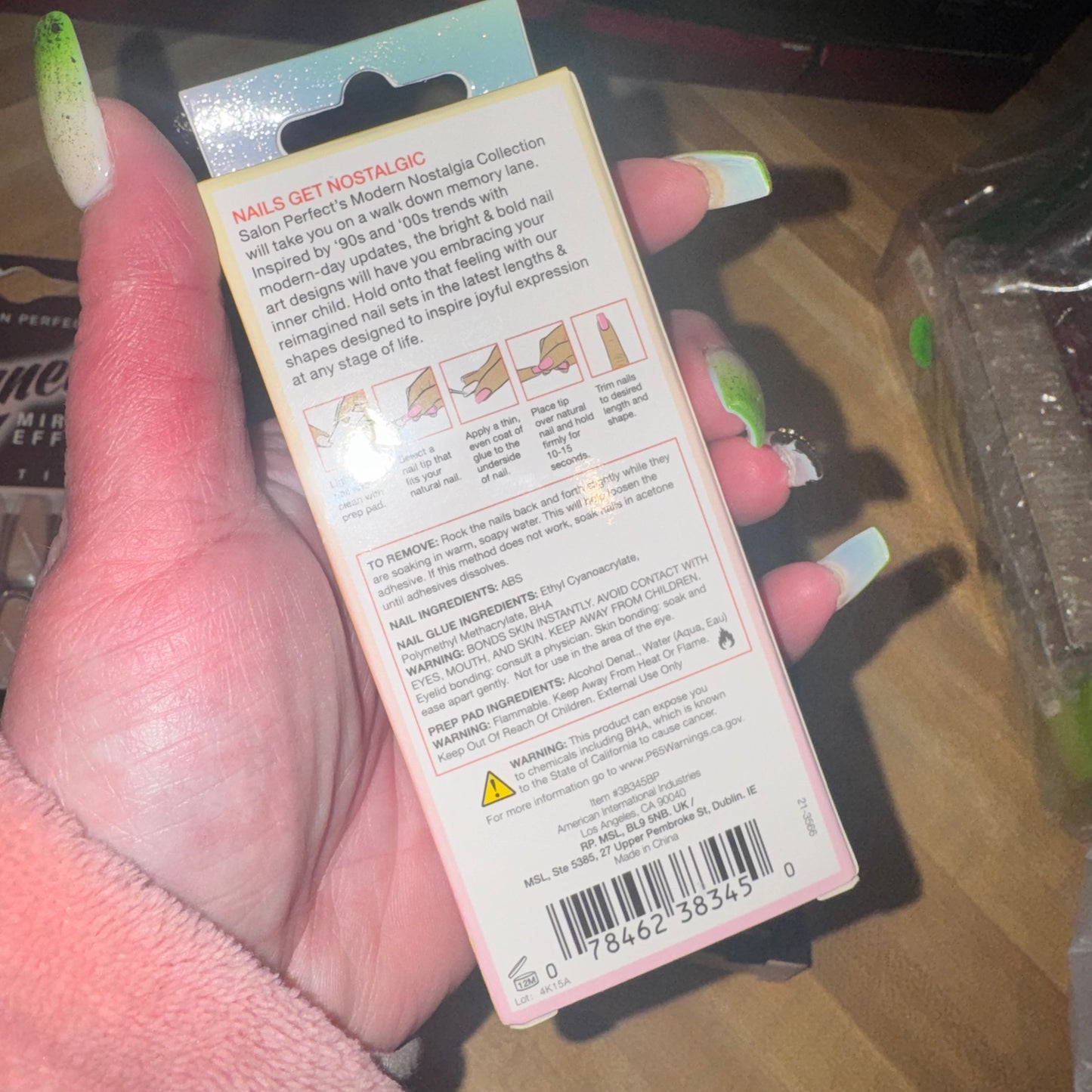 Salon perfect press on nails bundle