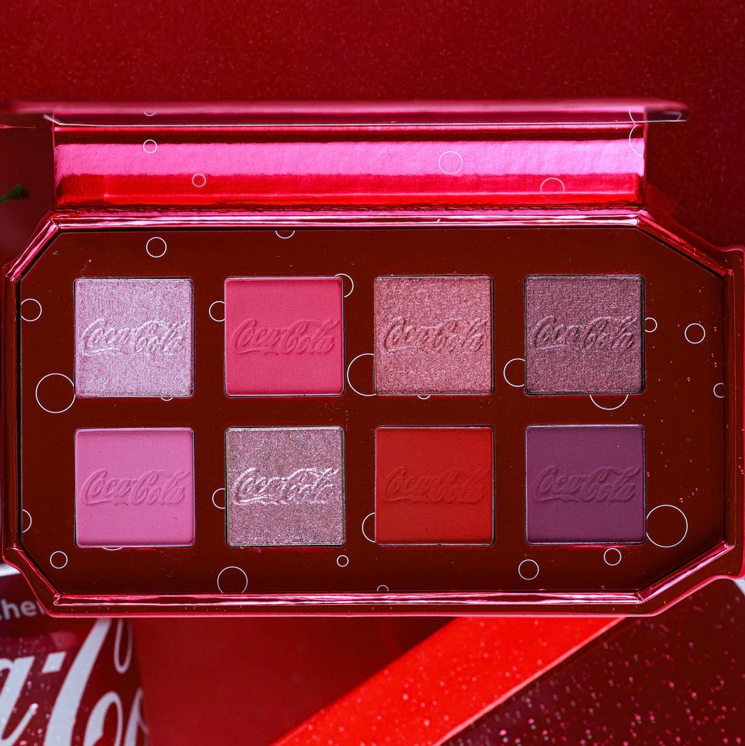 Coca Cola cherry eyeshadow palette