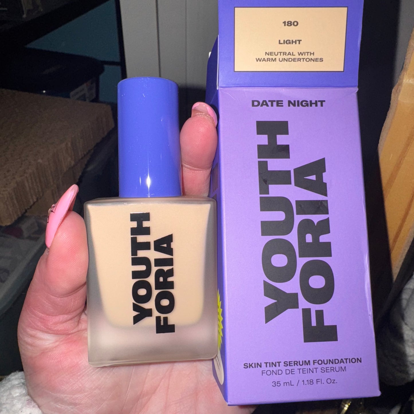 Skin tint serum foundation