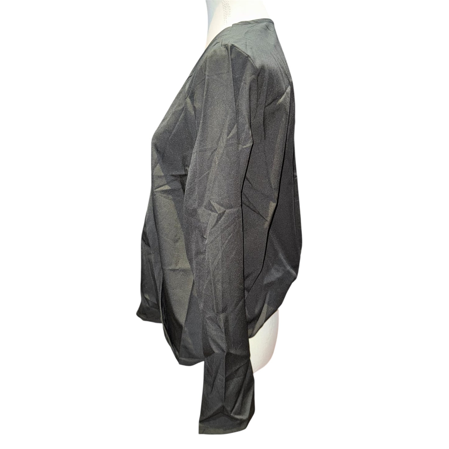 Wrap front blouse