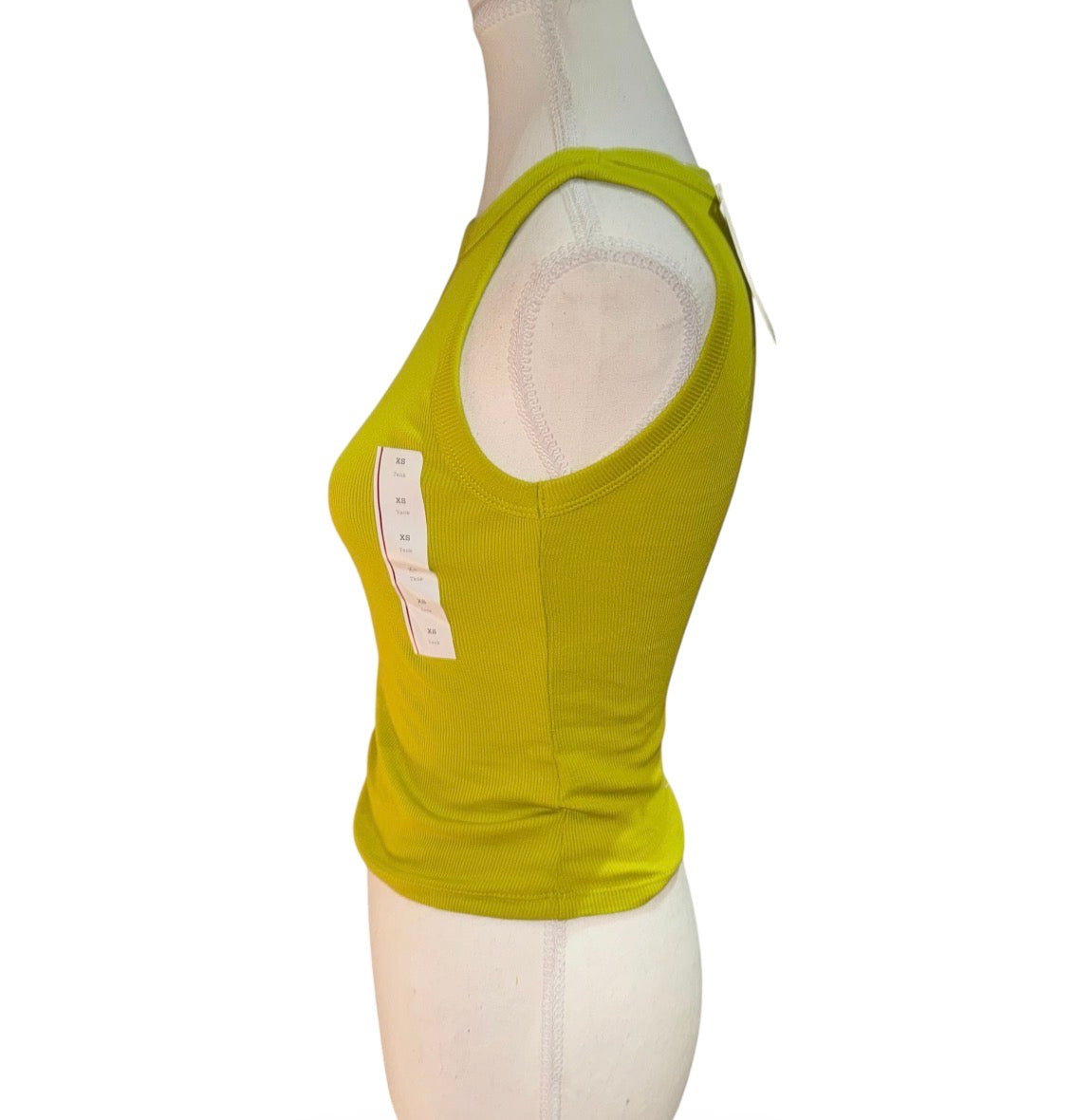 Starfish detail ribbed tank top