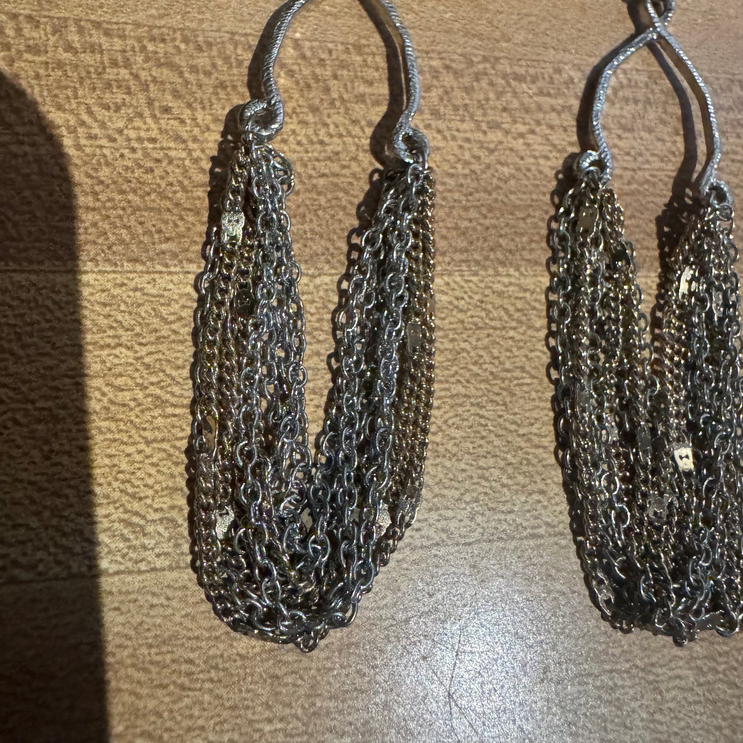 Vintage Avon fringe dangle earrings
