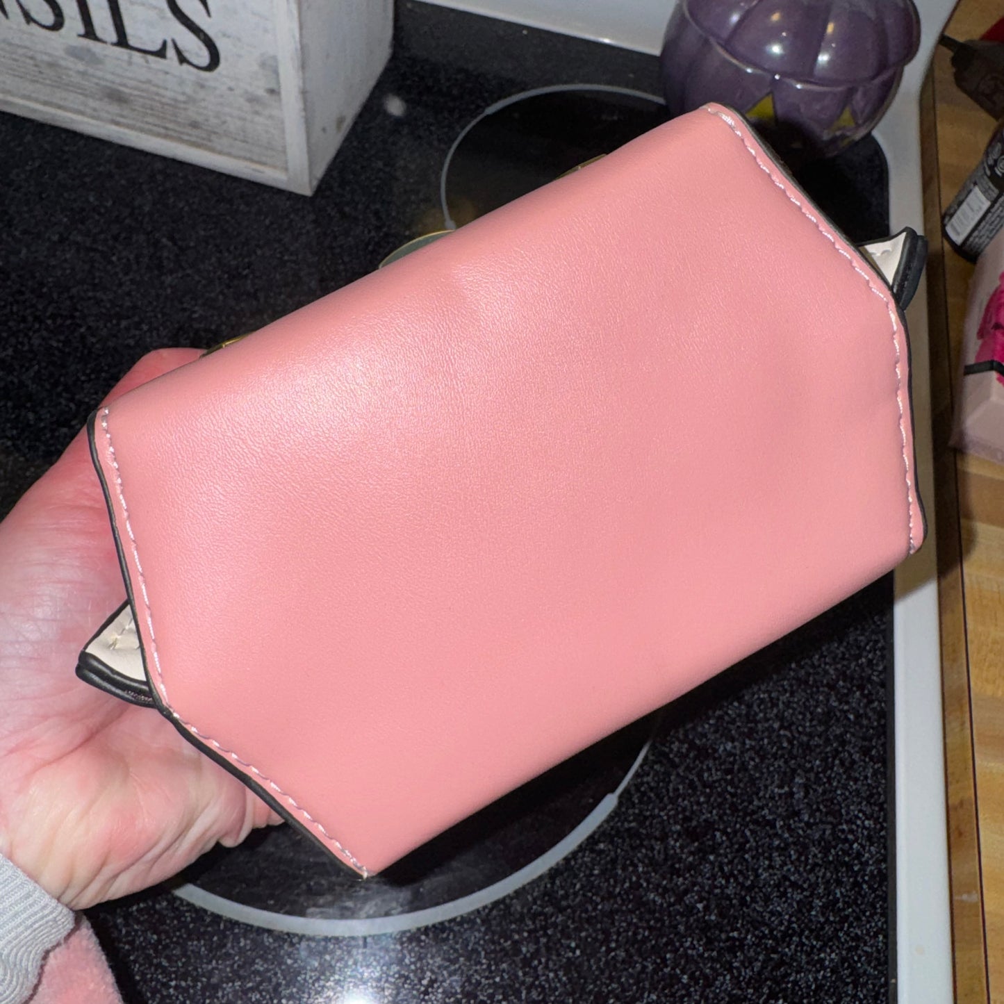Color block mini crossbody