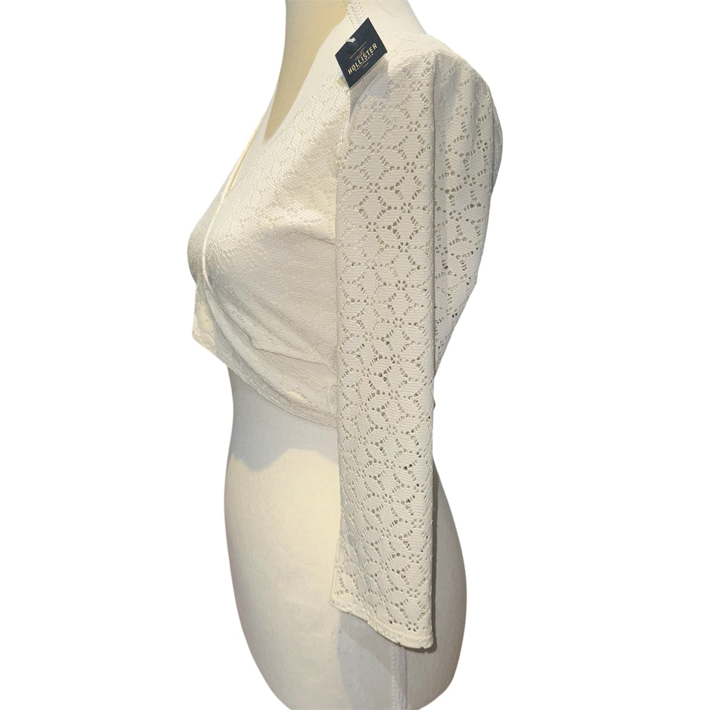 Hollister crop wrap top