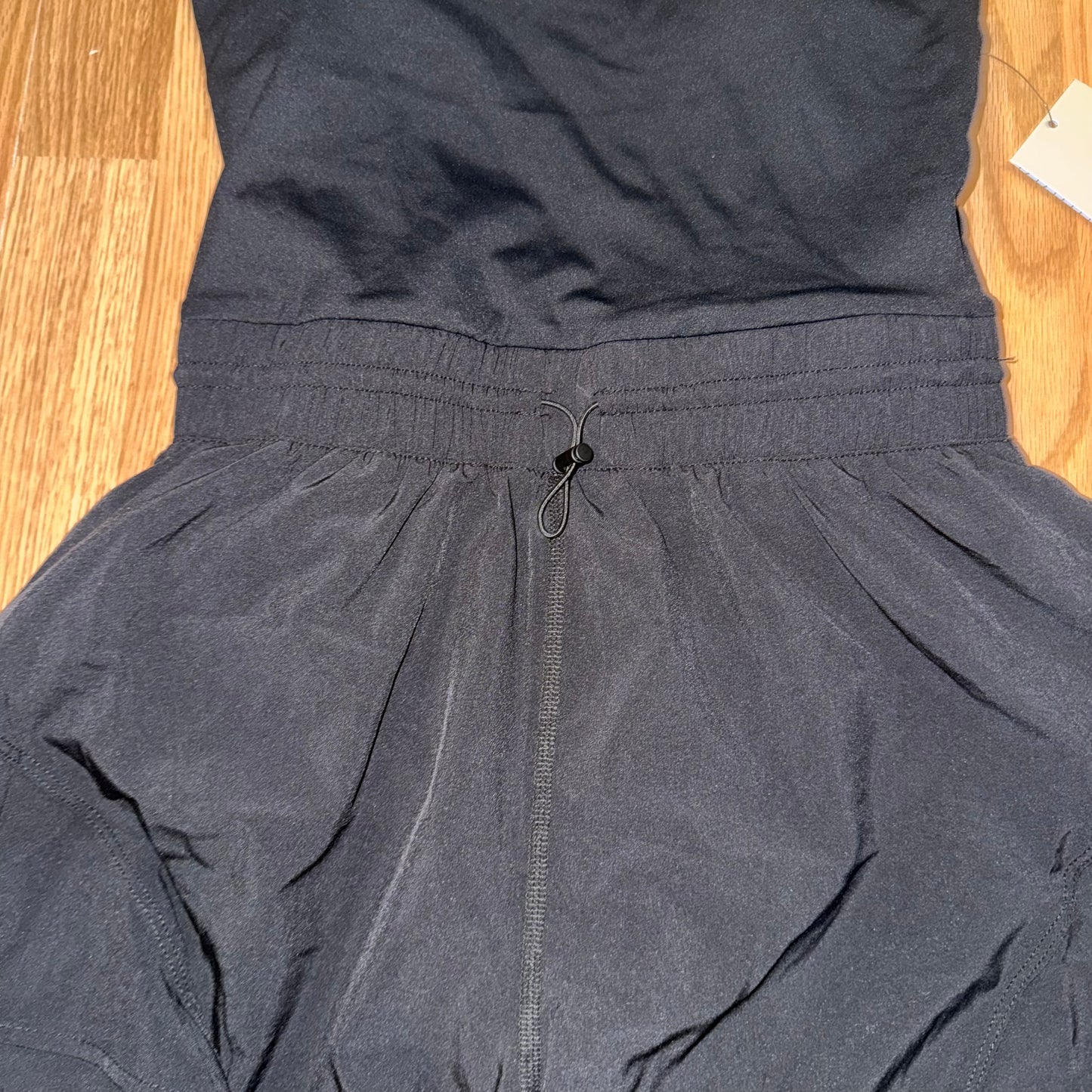 Cinch waist romper