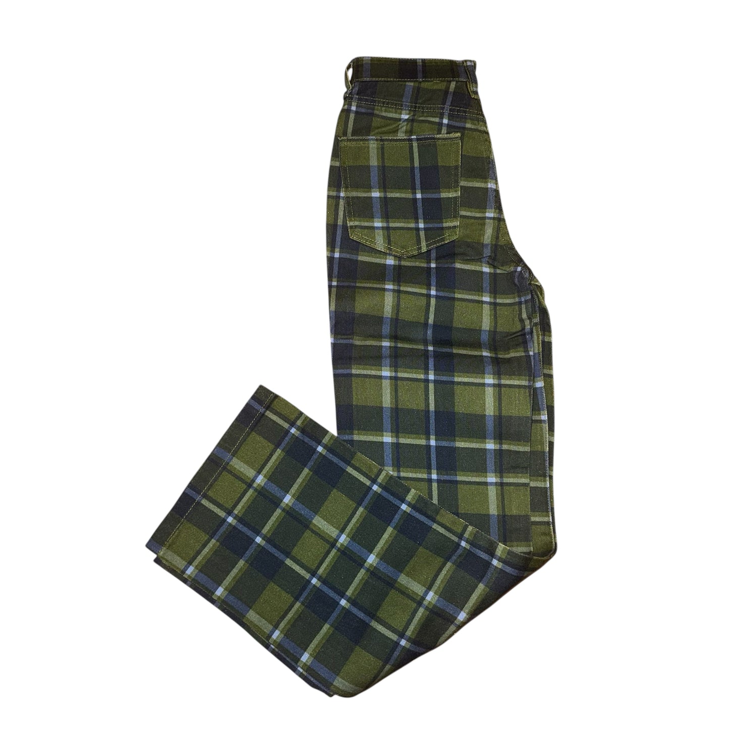 Dad jeans classic plaid