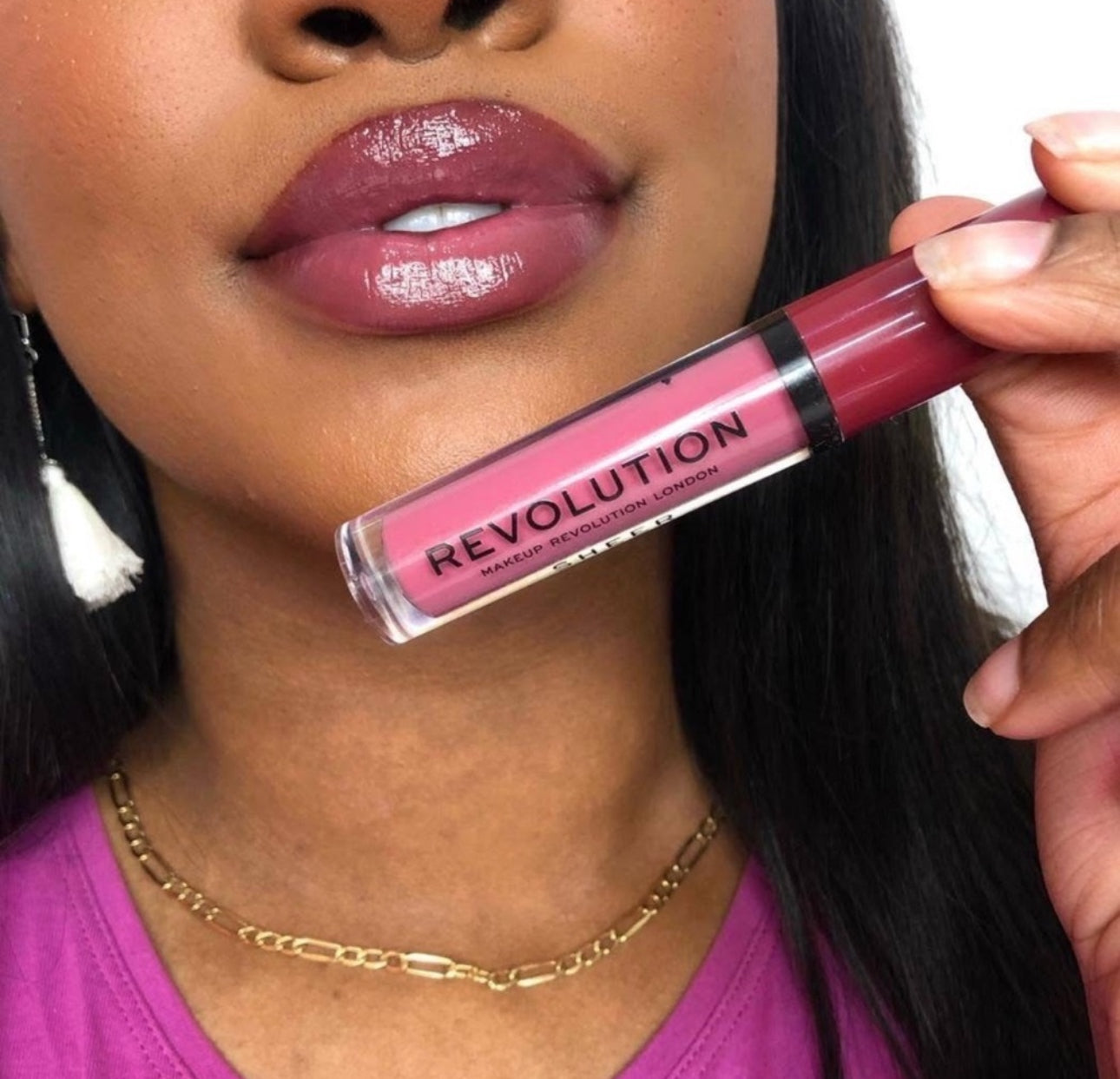 Makeup Revolution sheer gloss