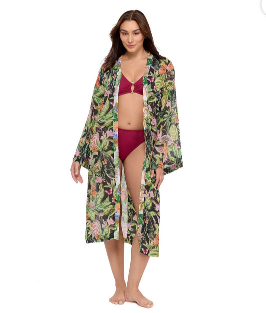 Kimono coverup
