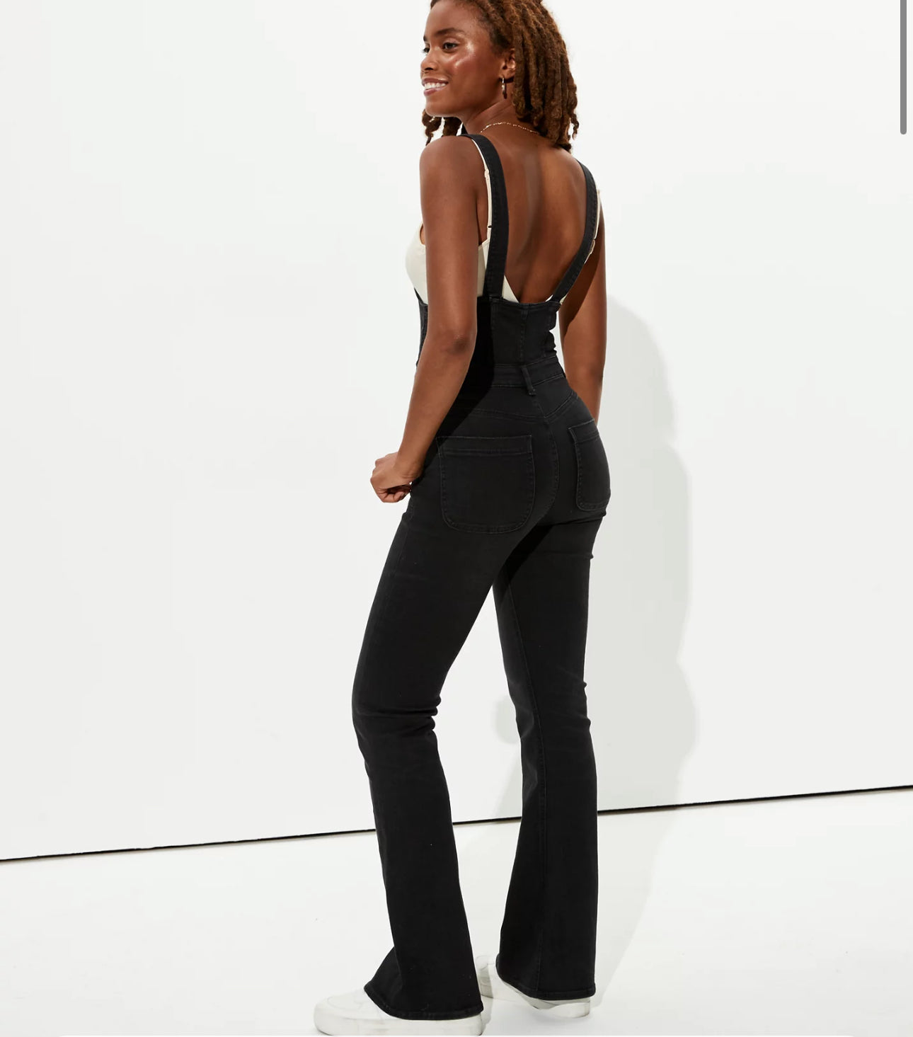 Next level flared overalls