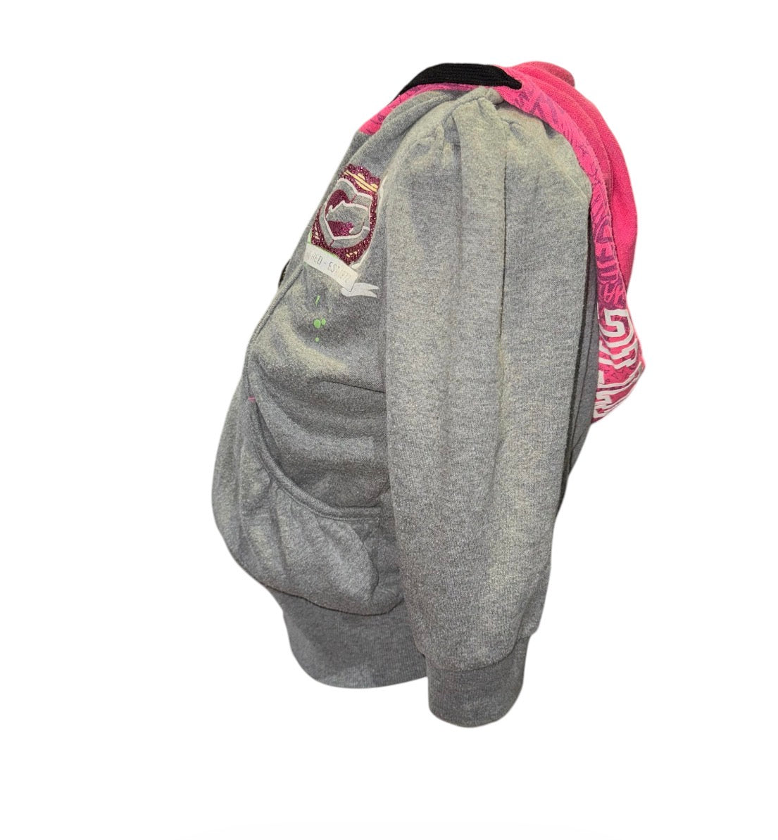 Vintage ecko red cropped zip up hoodie