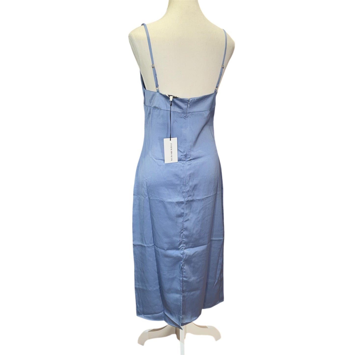 Cowl midi dress