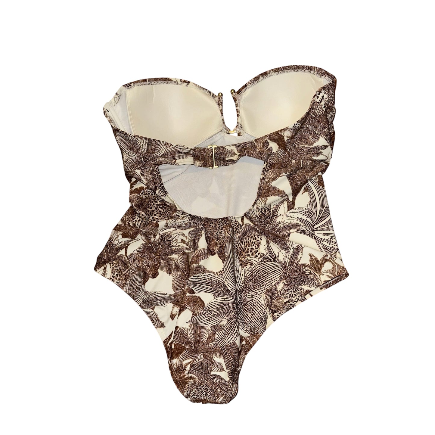 Bandeau one piece swimsuit