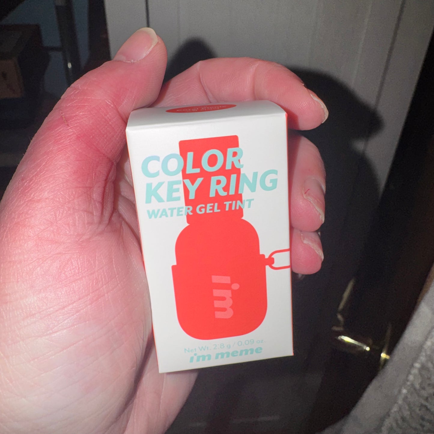 Color key ring water gel lip tint