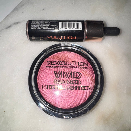 Makeup Revolution highlighter set