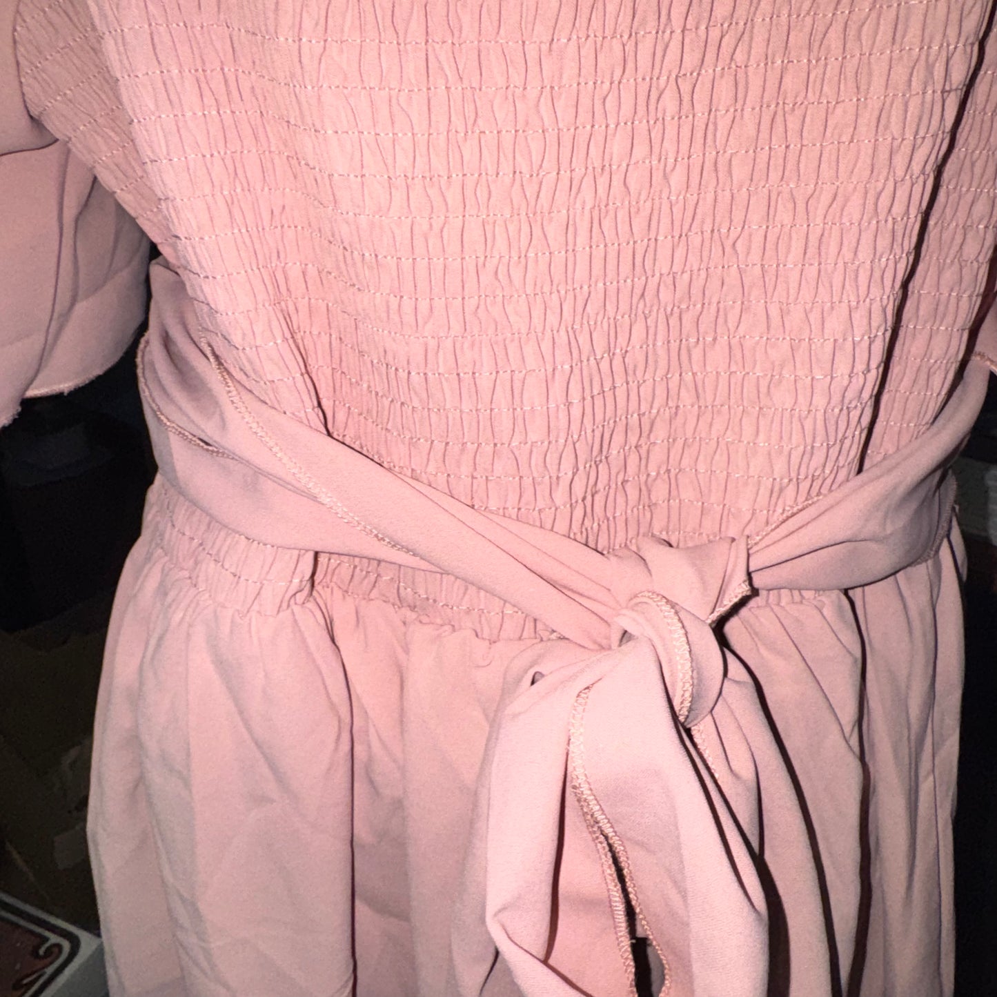 V neck wrap dress