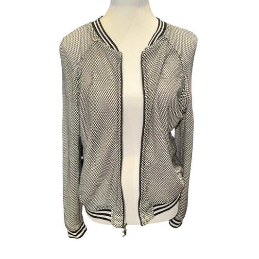 Juicy couture mesh bomber jacket