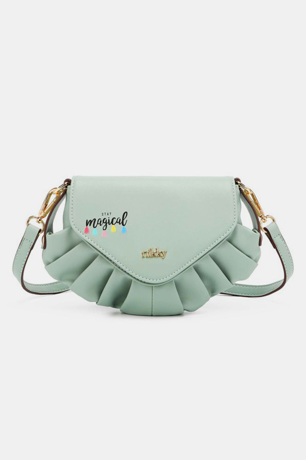 Nicole Lee USA Graphic Crossbody Bag-5
