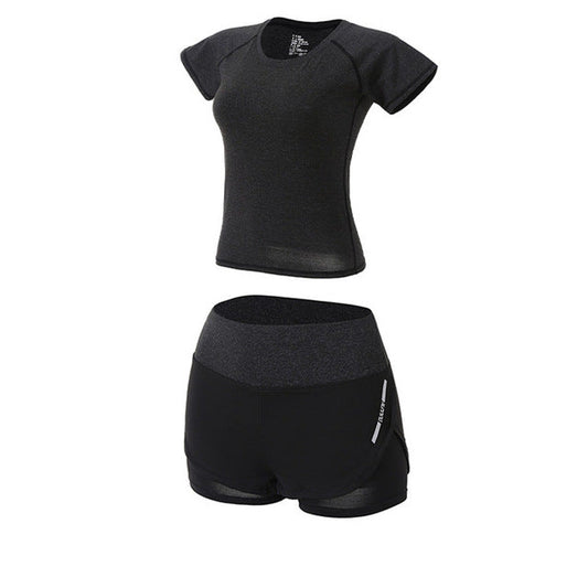 5Pcs Women's Yoga Sets Outdoor Running Yoga Quick Dry